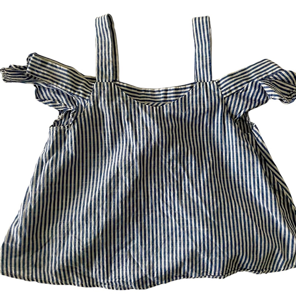 Striped New England beach style top size S - M